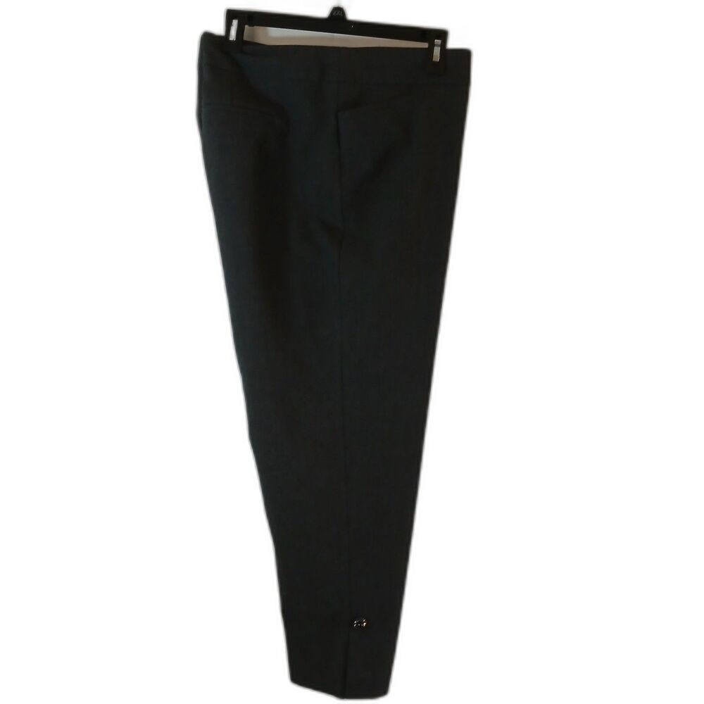 Chico"s So Slimming Pants Brigitte Gray Sz 3.5 NWT  Career Academia Preppy
